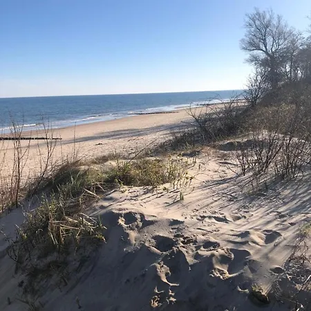Penthouse Mit Meerblick Und Dachterrasse In Bei Mielno アパート *