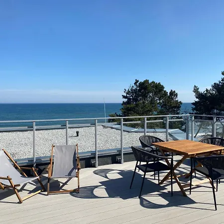 Penthouse Mit Meerblick Und Dachterrasse In Bei Mielno Apartament *