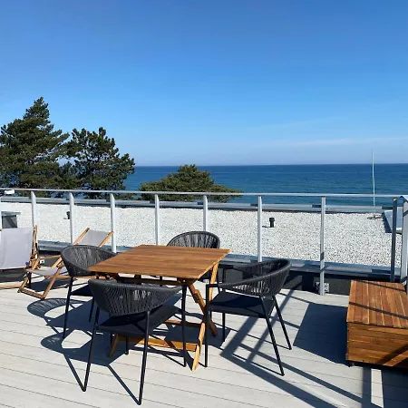 דירה Penthouse Mit Meerblick Und Dachterrasse In Bei Mielno Gąski