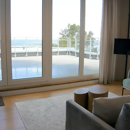 アパート Penthouse Mit Meerblick Und Dachterrasse In Bei Mielno