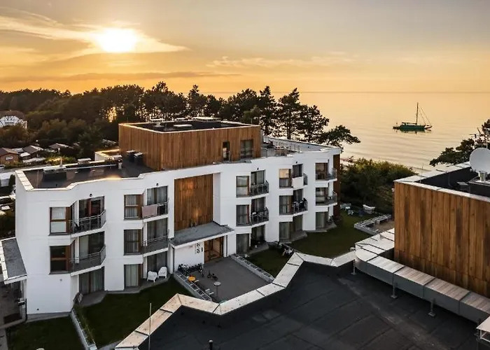 Penthouse Mit Meerblick Und Dachterrasse In Bei Mielno *